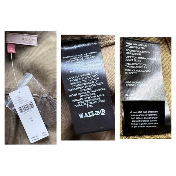 Anthropologie Pilcro Buttondown Tunic Dress S - Picture 10 of 10